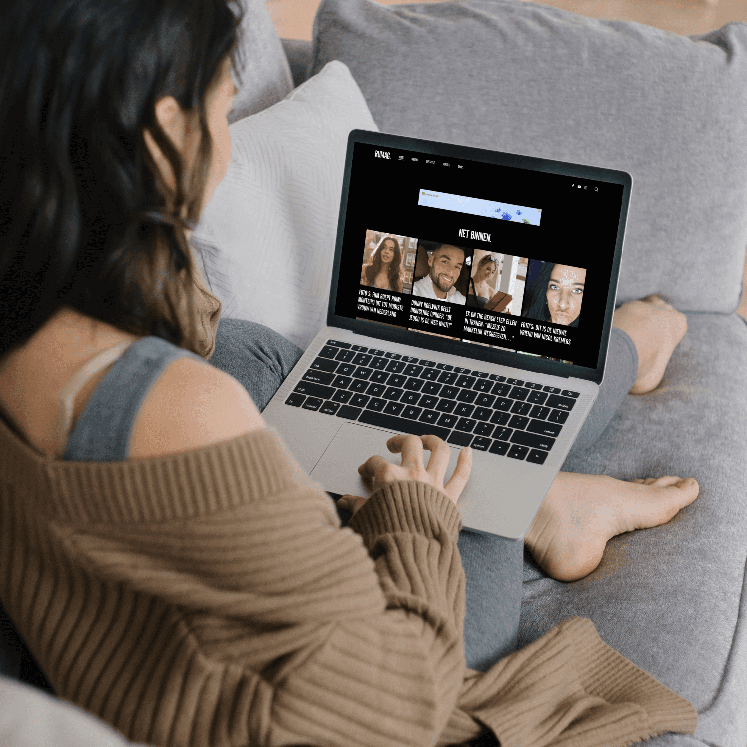 RUMAG blog website development