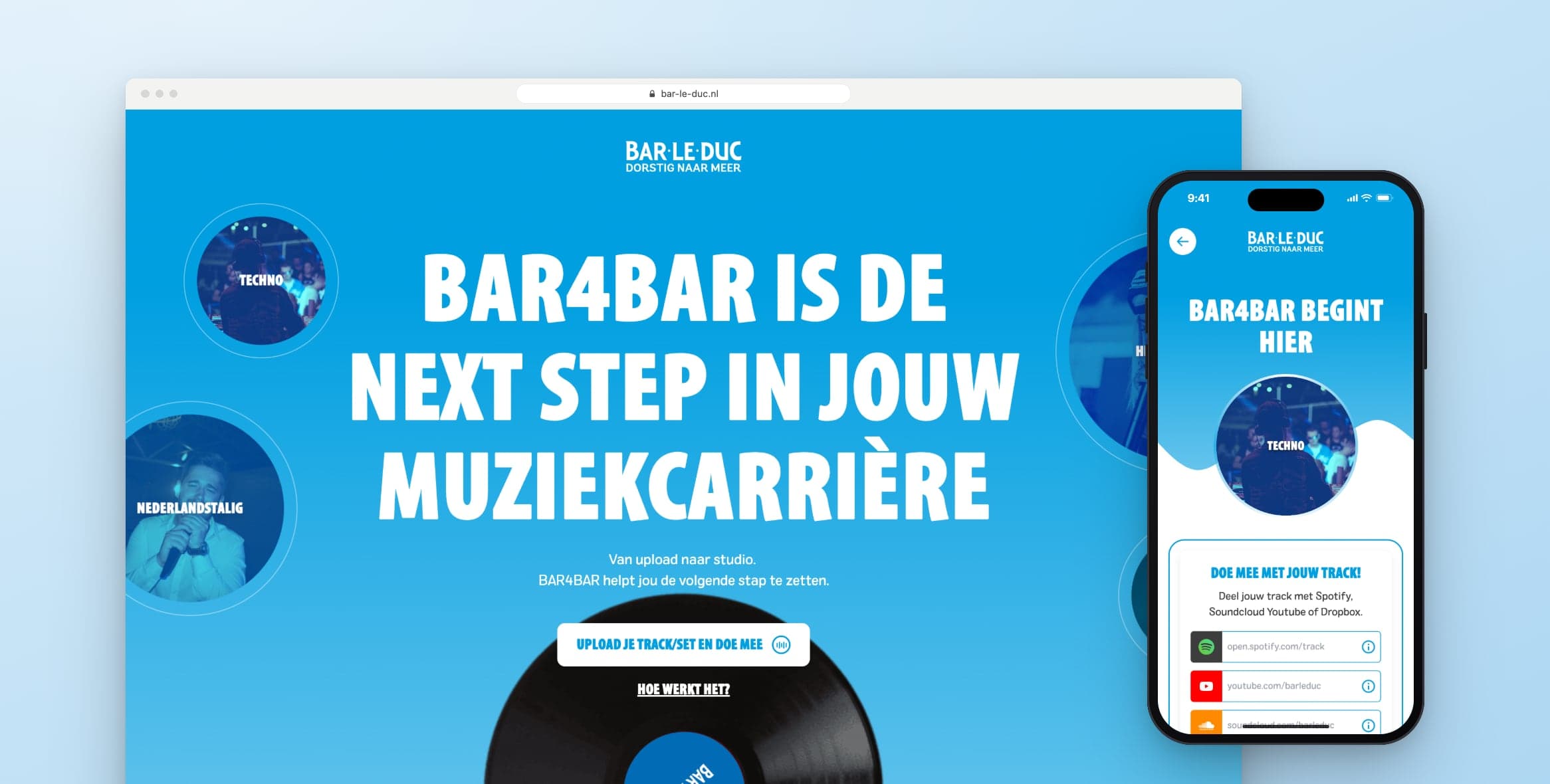 Bar-4-Bar: from track link to festival stage