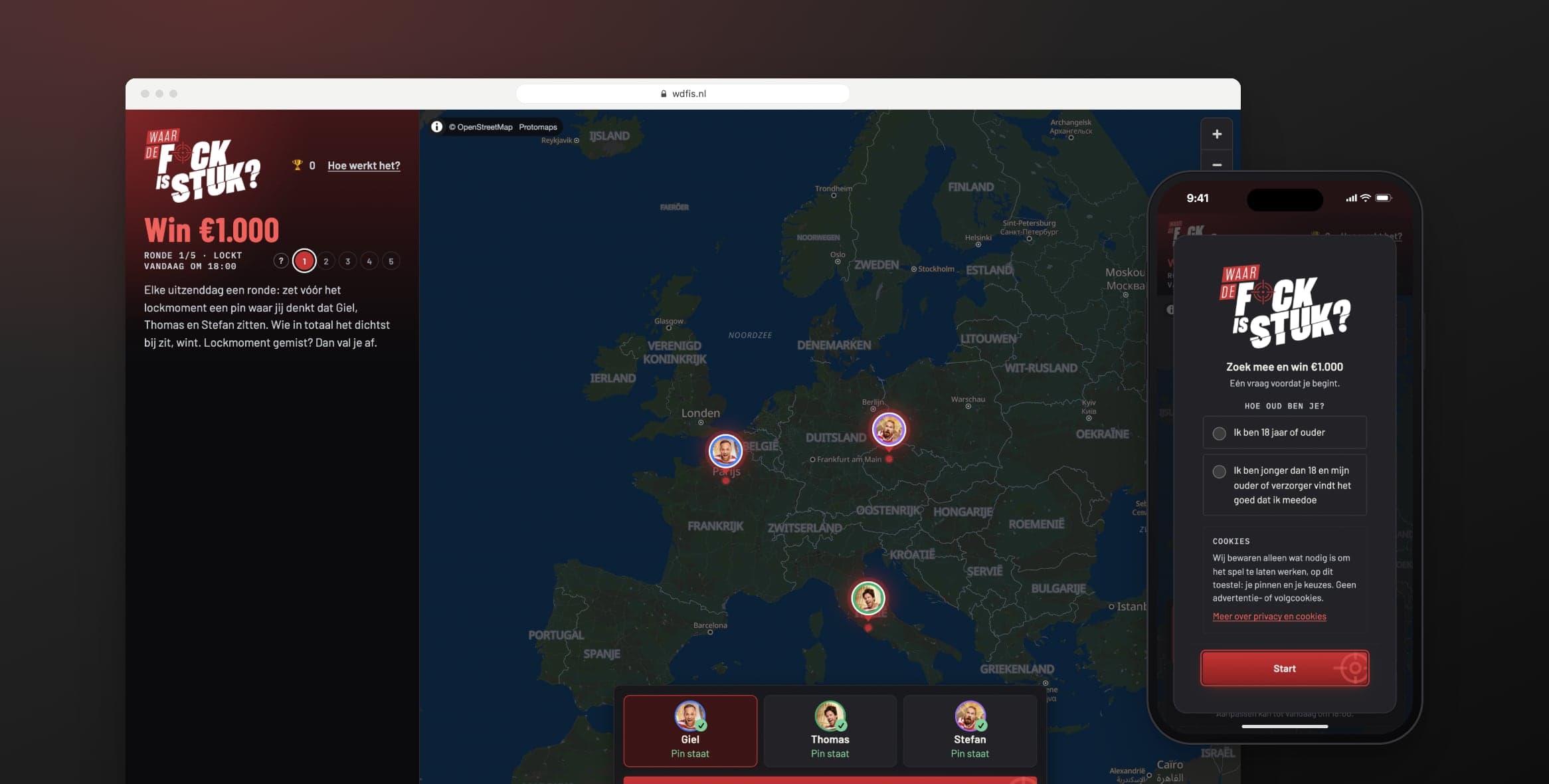 Waar de F*ck is STUK?: searching along with StukTV, even when everyone shows up at once