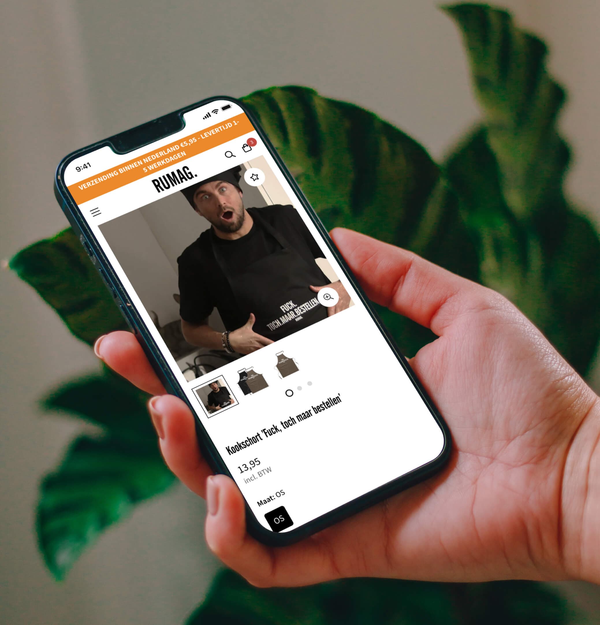 Rene Watzema in the RUMAG online store
