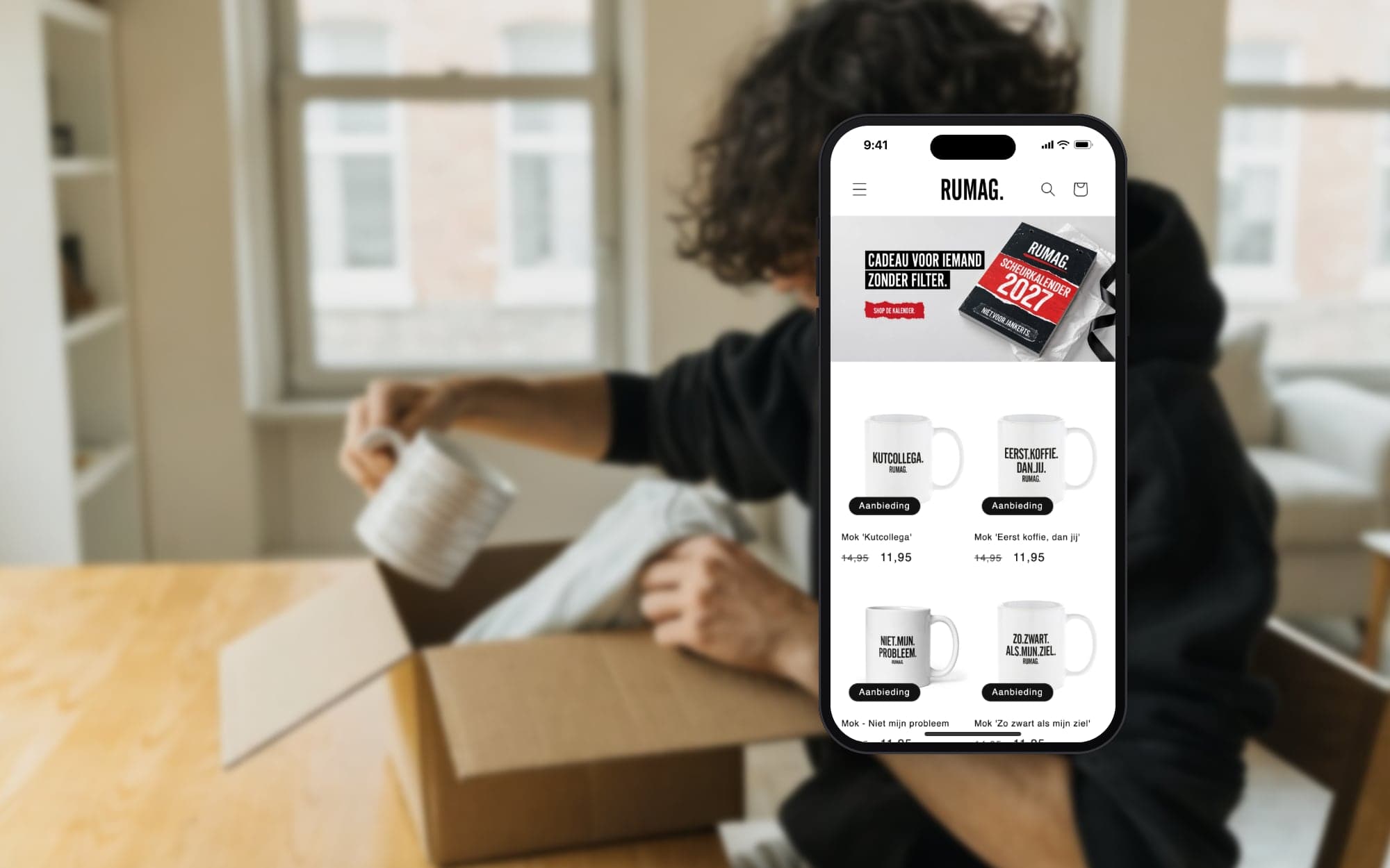 Shopify online store for RUMAG