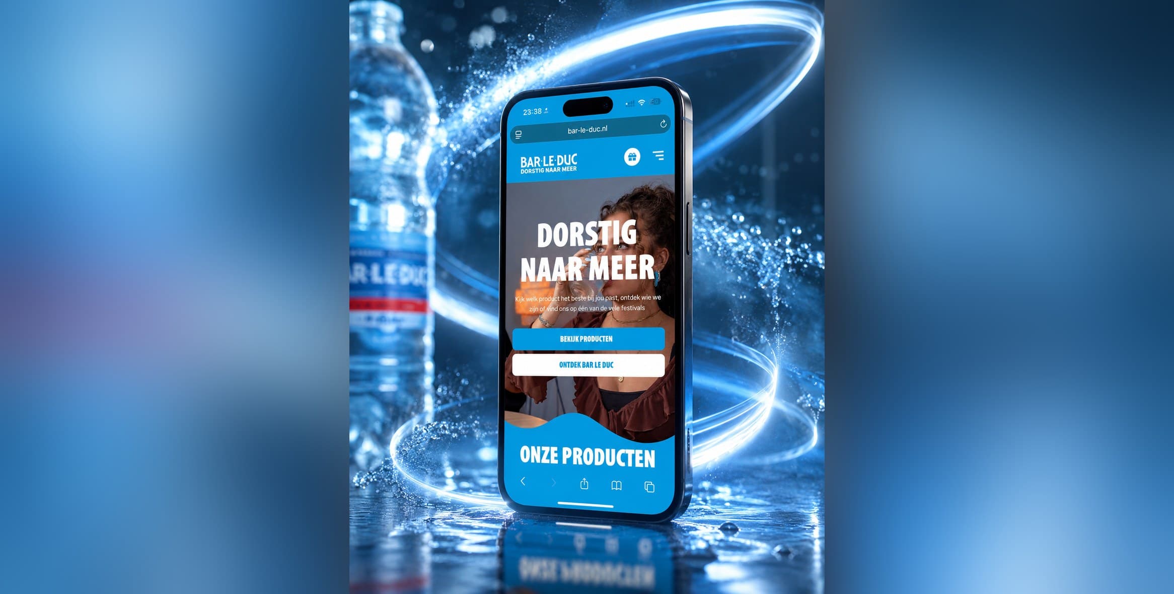 Brand website with a 3D product experience for Bar-le-Duc