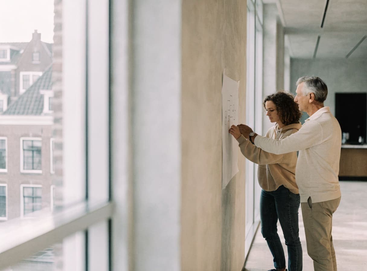 For each task, a decision on whether traditional automation is enough or an AI agent is needed