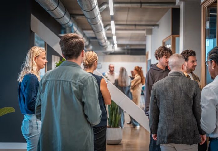 The Your Tech Club team at the office