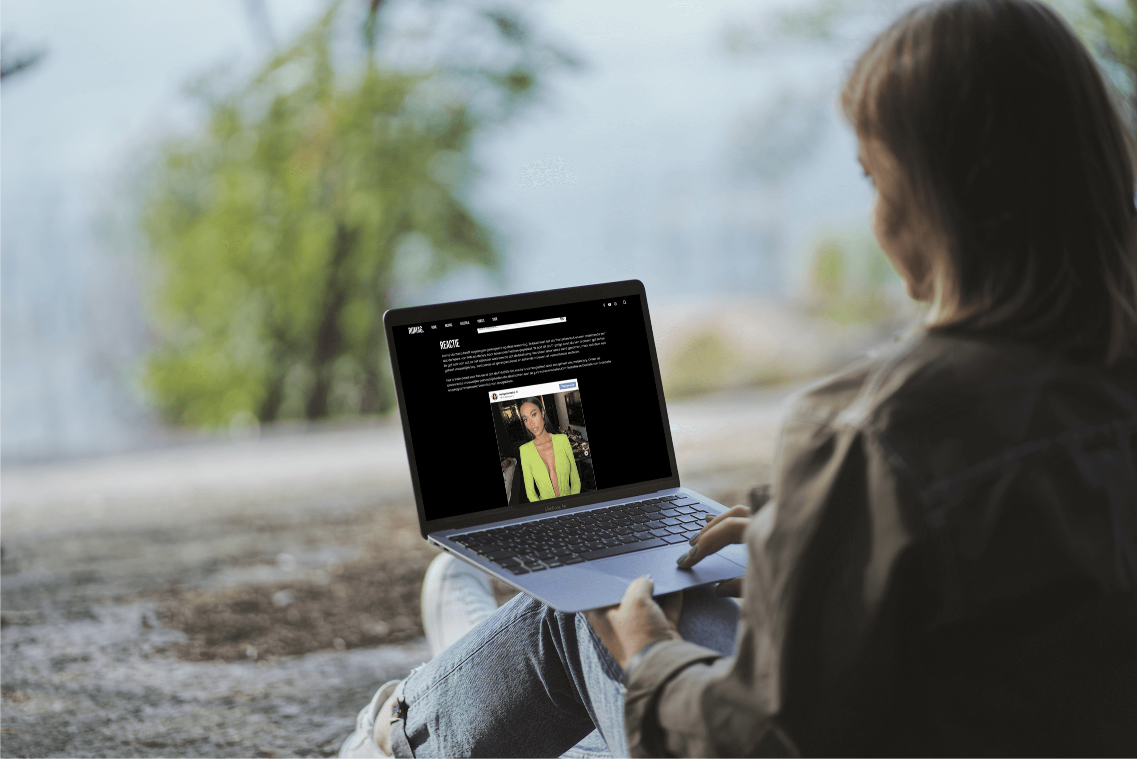 RUMAG blog website ontwikkeling