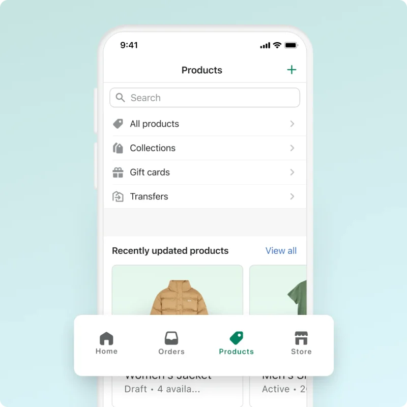 Have professional webshop created - Manage