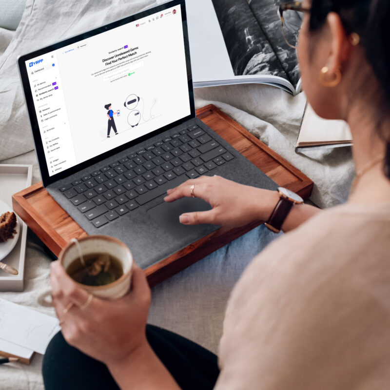 VIRPP Label dashboard - web app development