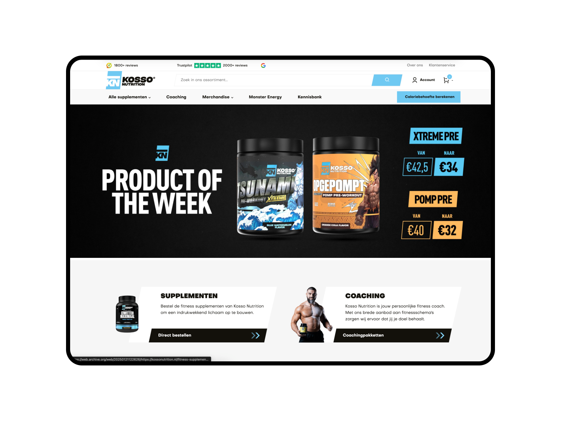Kosso Nutrition Website